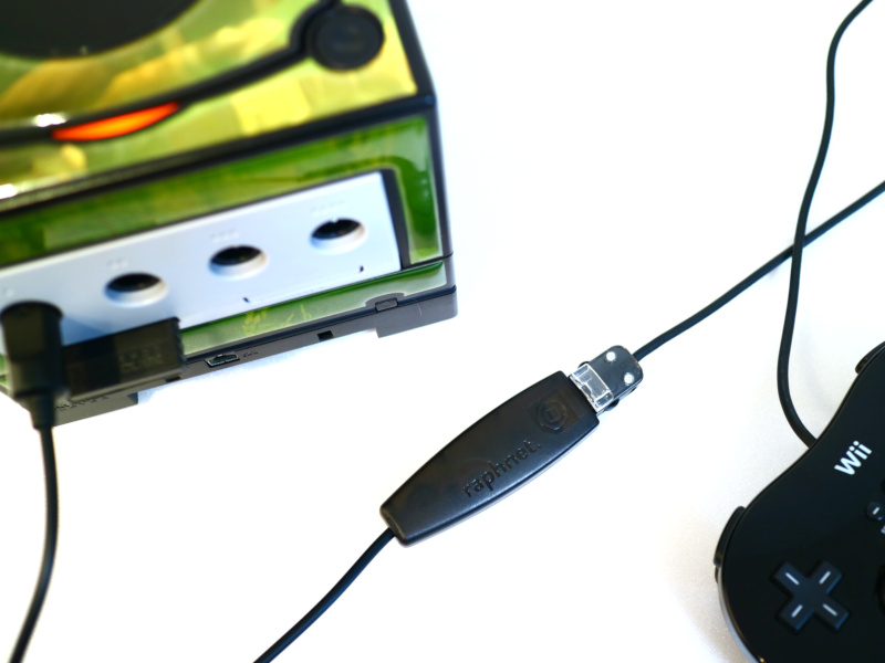 Back in stock: Classic controller to Gamecube adapter