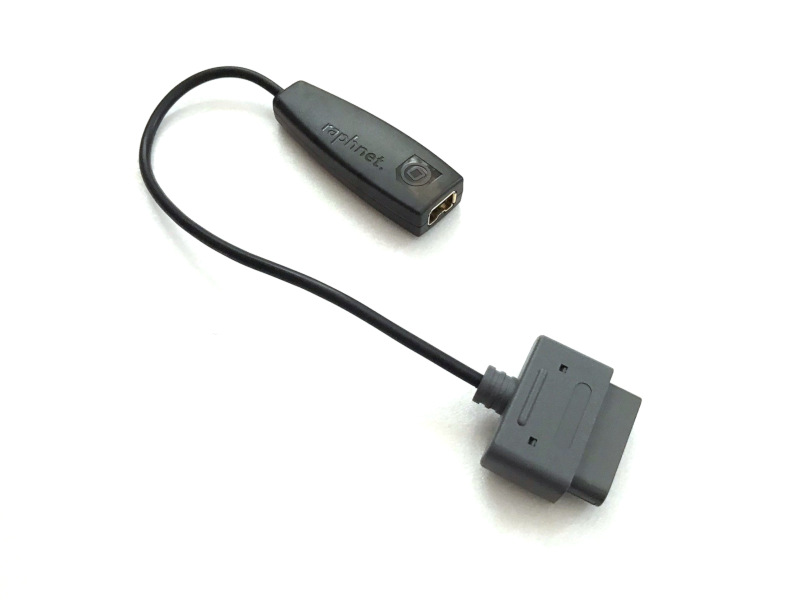 Adaptateur manette classique à SNES disponible avec câble court