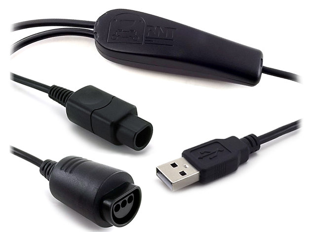 raphnet. - Adaptateur N64/Gamecube à USB supportant la vibration