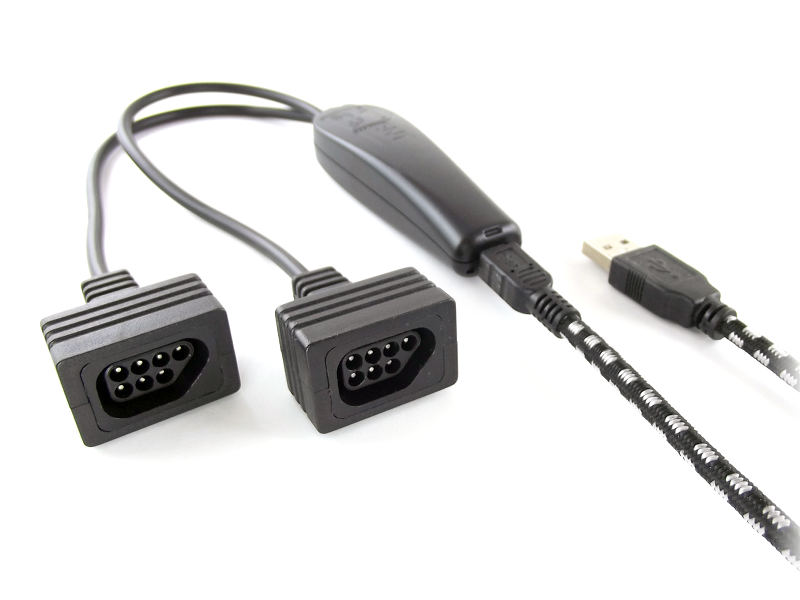 Sikker Catena Månens overflade raphnet. - Dual NES controller to USB adapter - V2