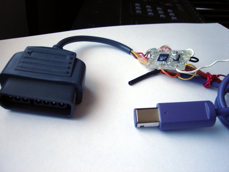 raphnet snes to gamecube