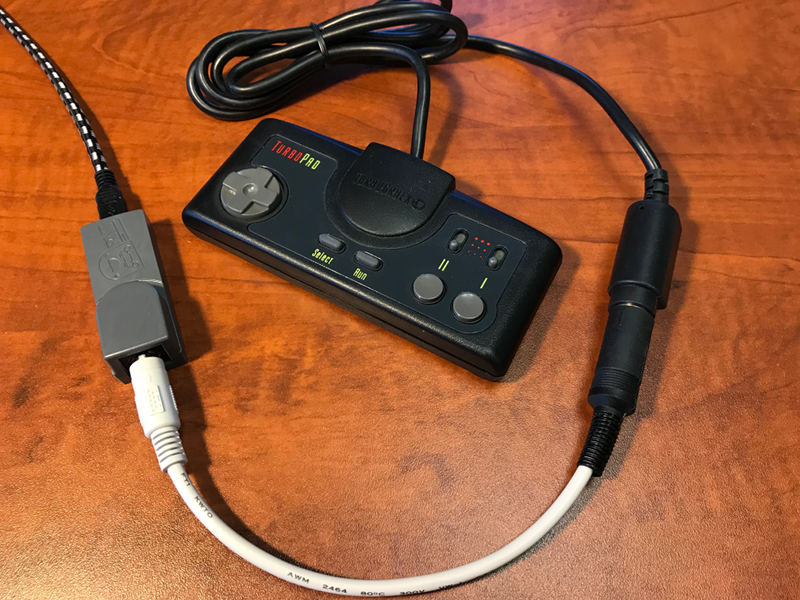 Kray Cables TurboGrafx-16 Controller Extension Cable – 3ft Male To Female – For TG16